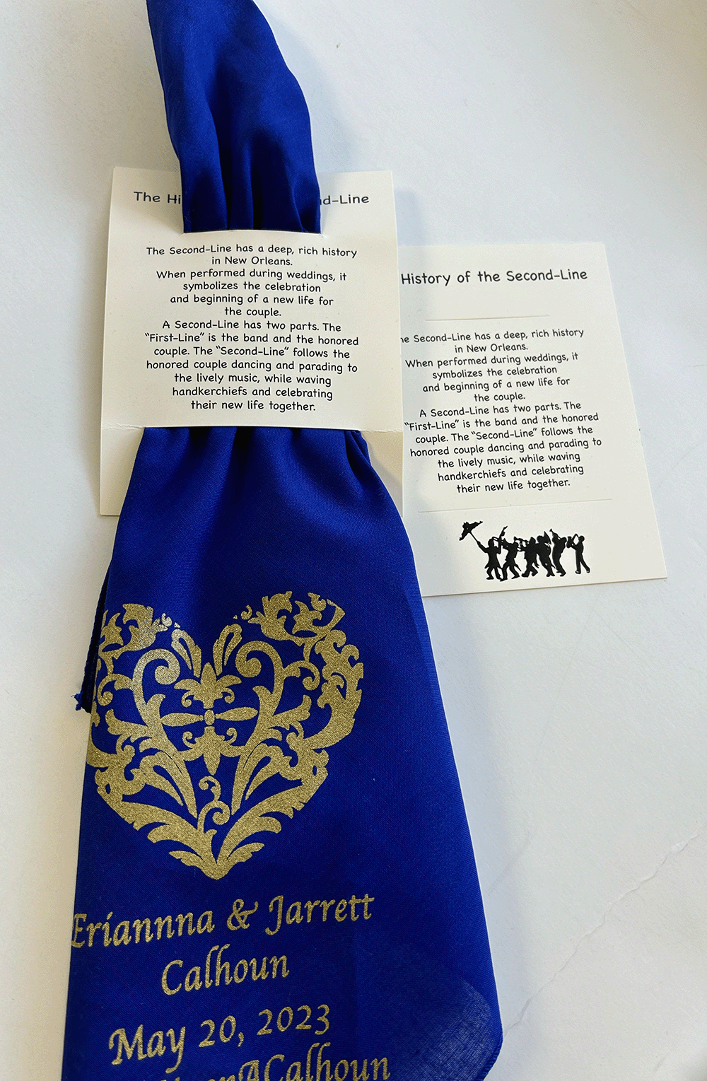 Secondline Cards Ivory with Slit (wedding) Secondline Cards Ivory with Slit (wedding)